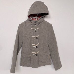 Old Navy Wool Hooded Jacket